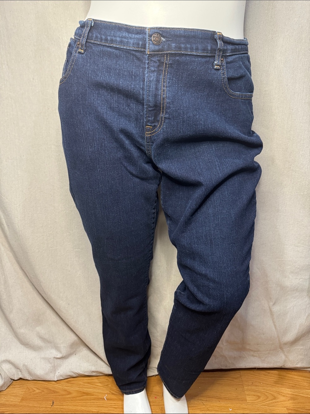 Old navy the sweetheart dark rinse Dark Blue Denim Jeans - Classic Straight Fit